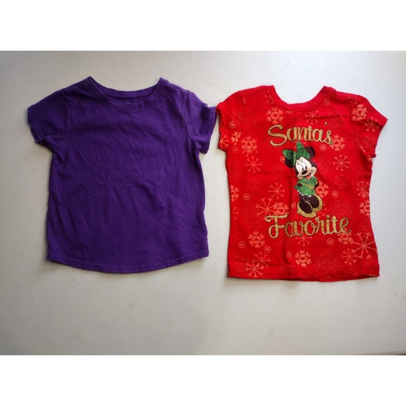 Girls short sleeve shirts lot size 2t - Picture 4 of 6